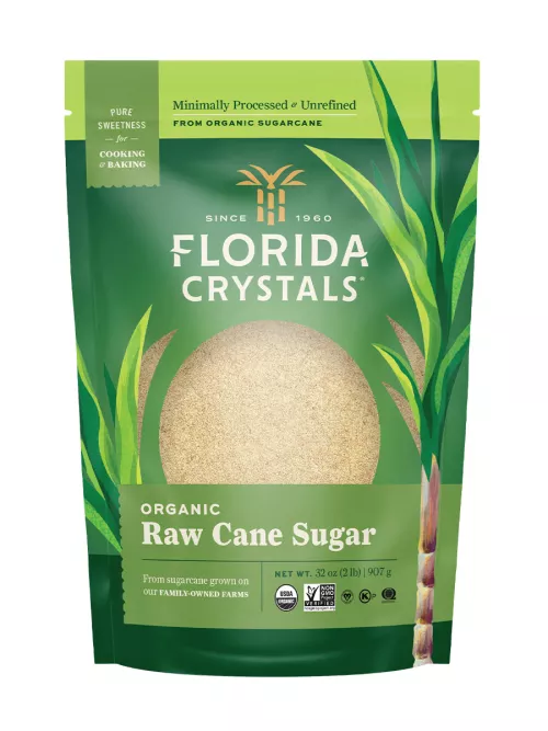 Florida Crystals® Organic Raw Cane Sugar 2 lb. Pouch